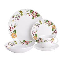 VAJILLA PORCELANA 30 PIEZAS LAURA 