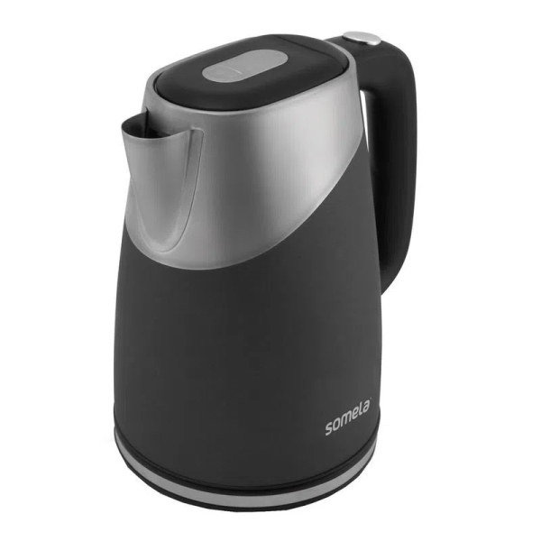 HERVIDOR SOMERLA 1,7 LITROS BREAKFAST KETTLE GRIS HE1300