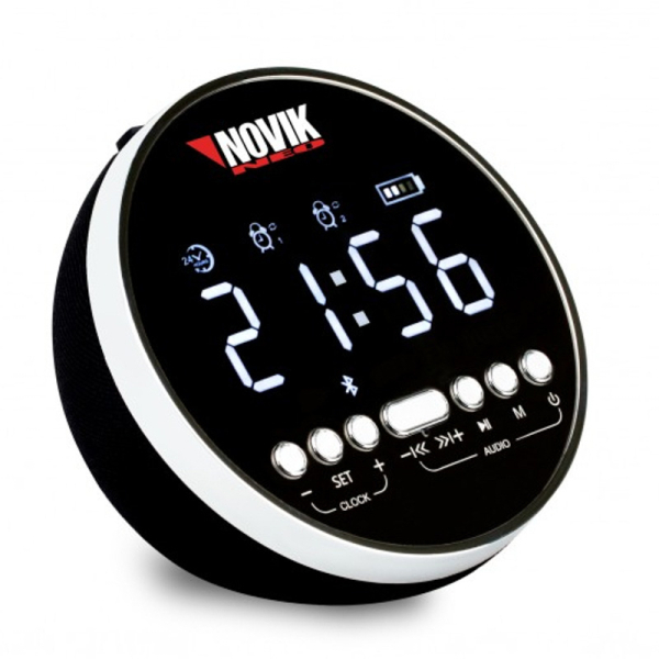 RADIO RELOJ PORTATIL BT AION 