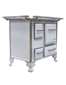 COCINA A LEÑA BLANCA YUNQUE MUEBLE 80X56 
