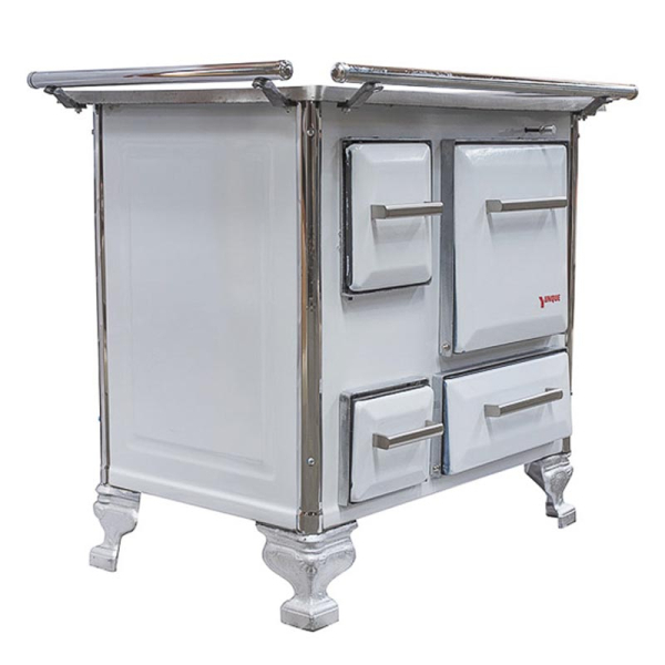 COCINA A LEÑA BLANCA YUNQUE MUEBLE 80X56 