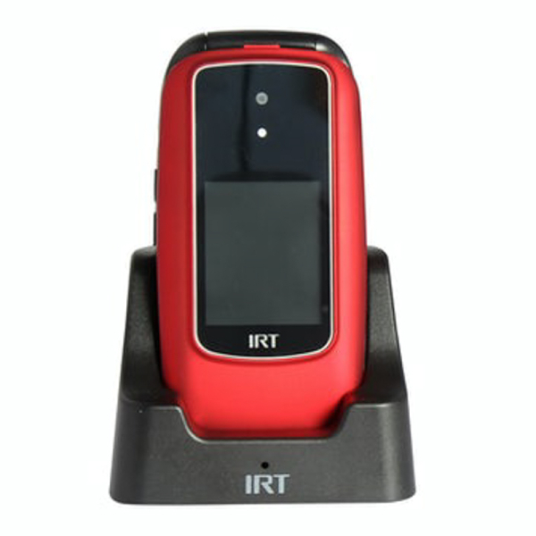 TELEFONO SENIOR 410R ROJO 