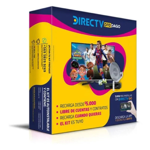 KIT PREPAGO DIRECTV 