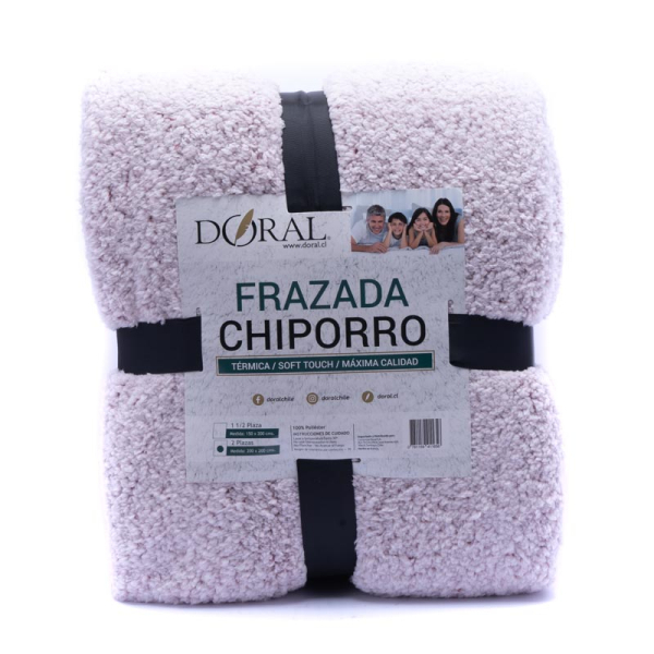 FRAZADA CHIPORRO TWO TONES 2.0PL 