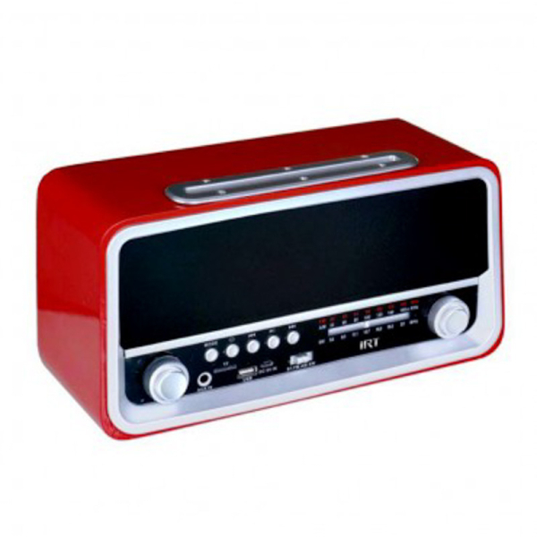 PARLANTE BT RETRO 06 ROJA 
