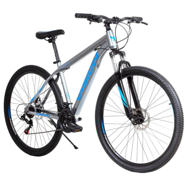 BICICLETA ARO 29 MTB OXIGEN GRIS/AZUL 