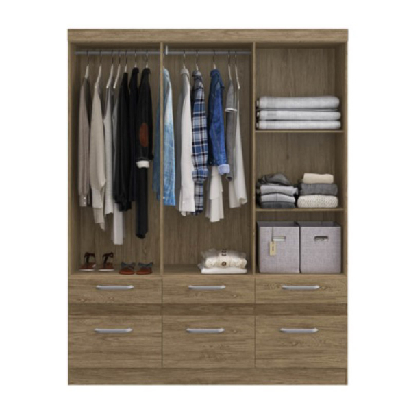 CLOSET CITRINO 6P 6C WOOD 