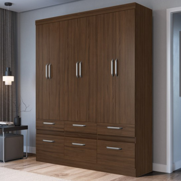 CLOSET CITRINO 6P 6C CACAU/ 