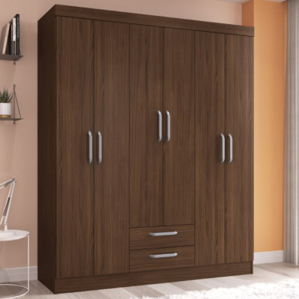 CLOSET TURQUESA 6P 2C CACAU 