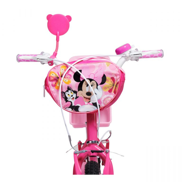 BICICLETA ARO 12 MINNIE ROSADO. 