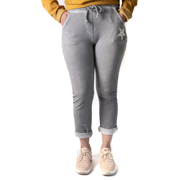 JOGGER ESTRELLA 2503 GRIS-PANT