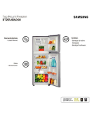 REFRIGERADOR TOP MOUNT 255 LT CON ALL AROUND COOLING RT25FARADS8/ZS 