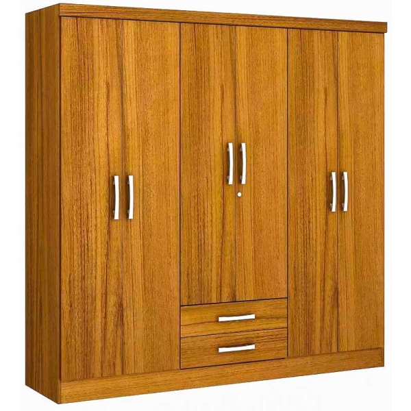 CLOSET S446 YARDAS TECA 6 PUERTAS 2 CAJONES 
