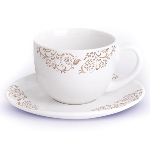 VAJILLA PORCELANA 12 PIEZAS VITTORIA 