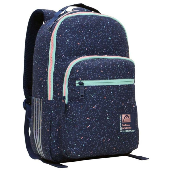 MOCHILA CAPRI CONFETI AZUL 