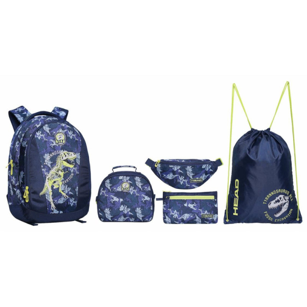 PACK TOP DINO CAMO AZUL 