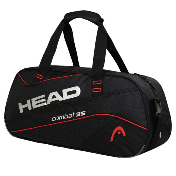 BOLSO COMBAT 35 NEW NEGRO/ROJO 