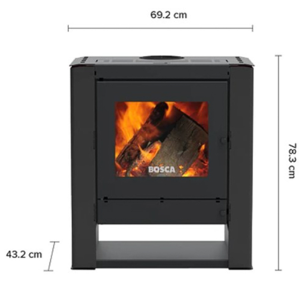 CALEFACTOR GOLD 500 CHARCOAL 