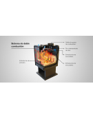 CALEFACTOR GOLD 500 CHARCOAL 