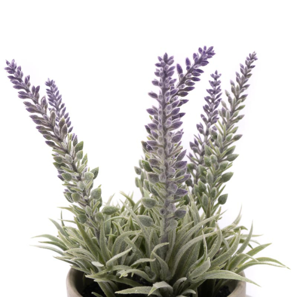 PLANTA ARTIFICIAL 21CM LAVANDA 