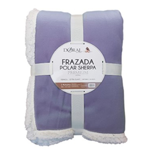 FRAZADA POLAR SHERPA PREMIUM 1.5PL 