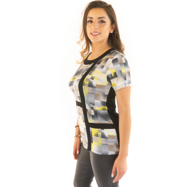 POLERA ESTAMPADA 8004 ROSA