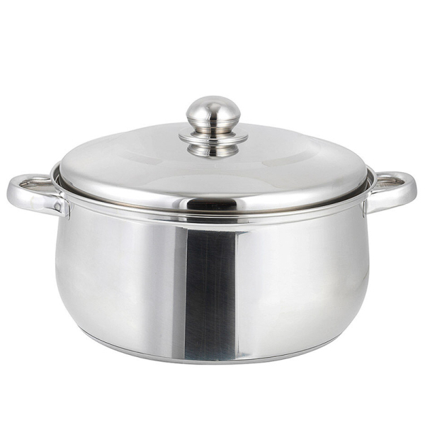 CACEROLA ACERO 4 LTS .TFD 22X12CM ACERO INOX 