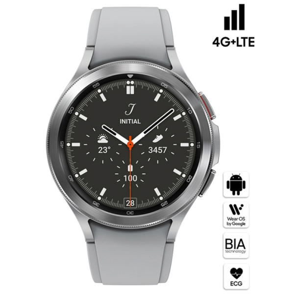 GALAXY WATCH4 C. 46 MM LTE SIL 