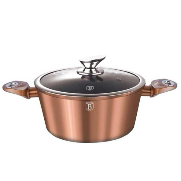 OLLA ALTA T/VID. 24CM CHAMPAGN 