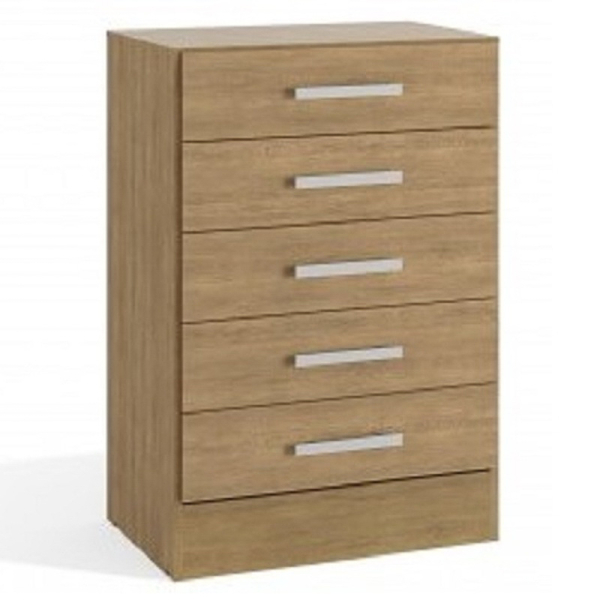 COMODA S215 YARDAS TECA 5 CAJONES 