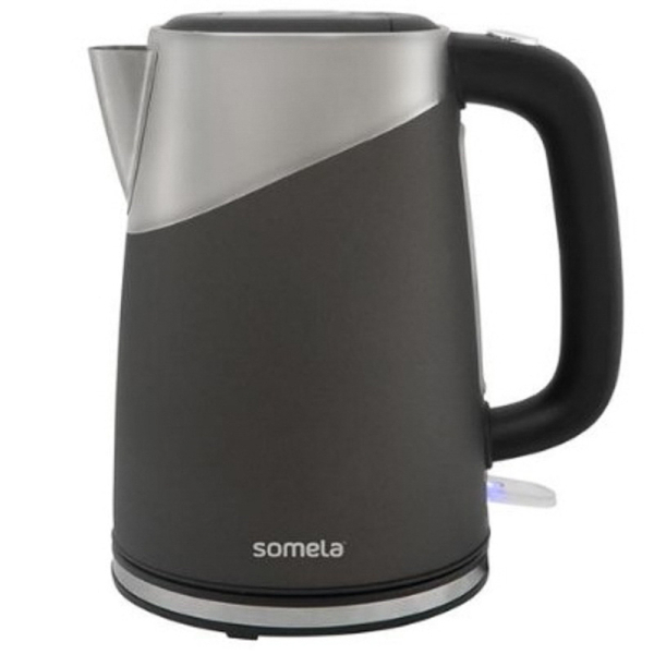 HERVIDOR SOMERLA 1,7 LITROS BREAKFAST KETTLE GRIS HE1300
