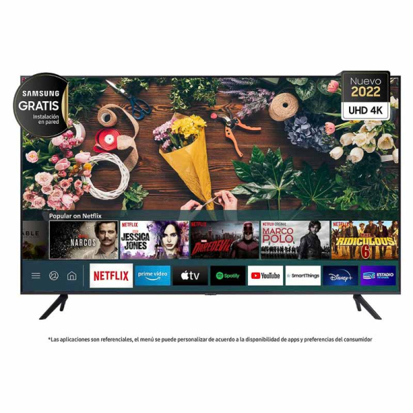 TV LED 65" UN65AU7090GXZS 