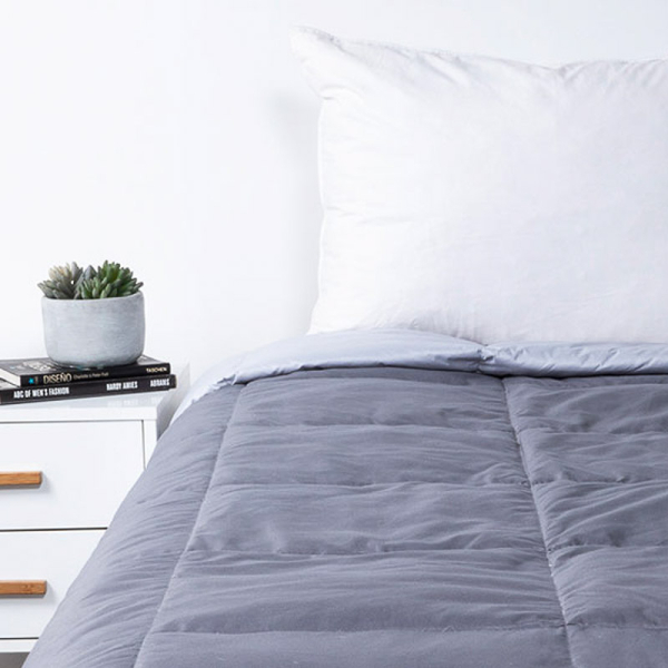 DUVET DUCK AF BICOLOR GRIS 1.5P 