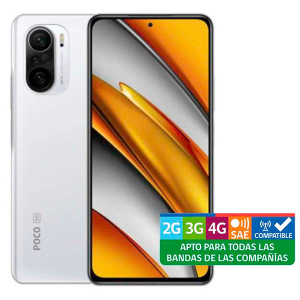 TELEFONO POCO F3 US 128G ARCTIC 