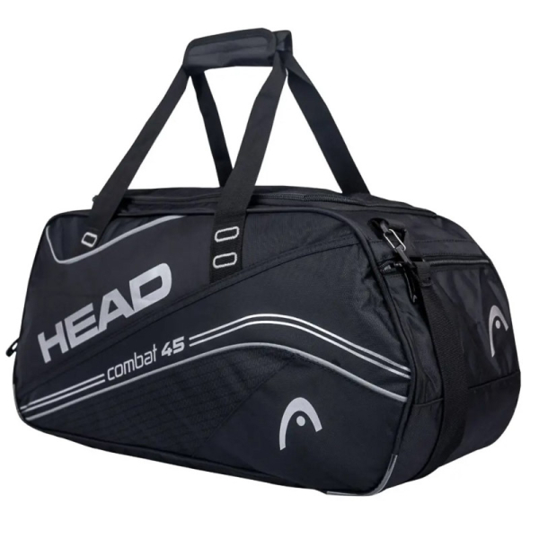 BOLSO COMBAT 55 NEW NEGRO/PLATA 
