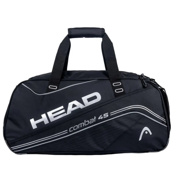 BOLSO COMBAT 55 NEW NEGRO/PLATA 