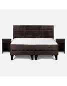 CAMA EUROPEA ERGO T NEW 2 PLAZAS 150 X 200 CM BD MUEBLES ROBIN - CHOCOLATE 