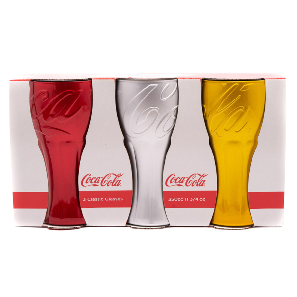 VASO COCA COLA 3PZS RJ/DO/PL 350 CC 