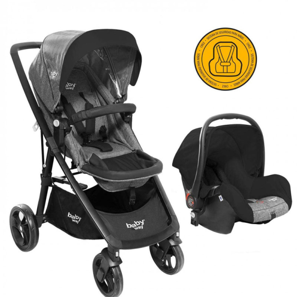 COCHE TRAVEL BW412 GRIS 