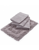 SET DE TOALLAS ROSEN 420 GRAMOS - GRIS 