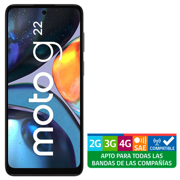 TELEFONO MOTO G22 64GB AZUL 