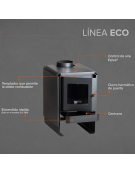 CALEFACTOR A LEÑA ECO 360 