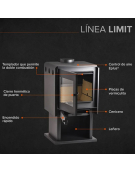 CALEFACTOR A LEÑA LIMIT 360 