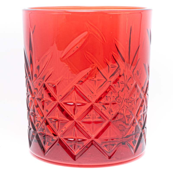 VASO TIMELESS 4PZS ROJO 