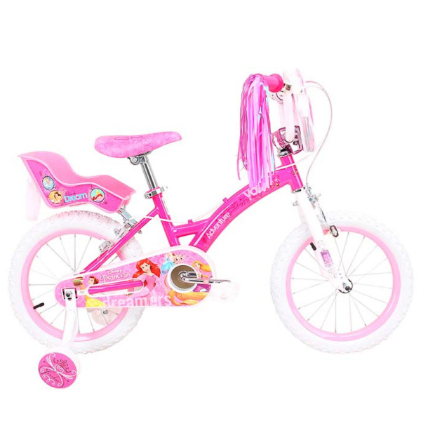 BICICLETA PRINCESAS DISNEY ARO 16. 