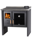 COCINA A LEÑA HESTIA 90 CHARCOAL 