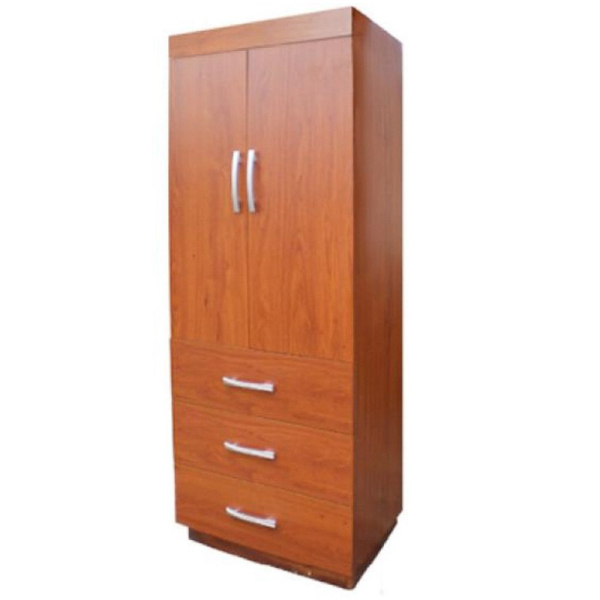 ROPERO D3353 2 PUERTAS 2 CAJONES CEDRO MUEBLES CHILLAN 