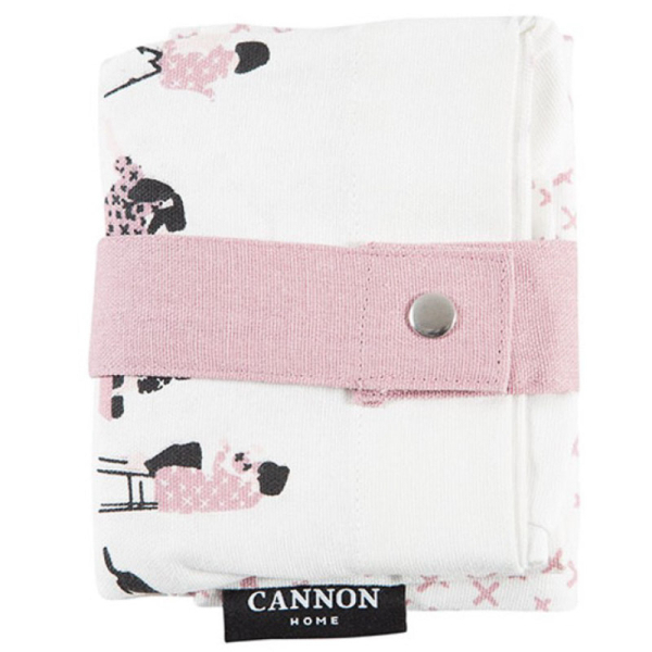 TOTE BAG 100% ALGODÓN CROSS PINK A 