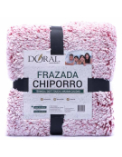 FRAZADA CHIPORRO TWO TONES 1.5PL 