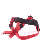 ARNES PARA PERRO 50-69CM (L) ROJO CON BANDA REFLECTANTE 